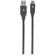 Kabel USB Manhattan USB-A - USB-C 2 m Czarny (354974) 1770793 766623354974