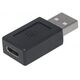 Adapter USB Manhattan USB-C - USB Czarny  (354653) 1770845 766623354653