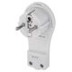 Emos Wtyczka kątowa ultra płaska 16A 2P+Z 250V z uchwytem biała P0066 - P0066 1787271 8592920038284