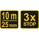 Vorel Miara zwijana 10m 25mm (10129) 3016726 5906083101298