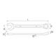 Yato Klucz płasko-oczkowy 22mm (YT-0351) 3021532 5900001202838