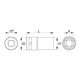 Yato Nasadka udarowa 6-kątna 1/2" 19mm długa (YT-1039) 3021779 5906083910395