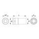 Yato Nasadka udarowa 6-kątna 3/4" 27mm długa (YT-1127) 3021824 5906083911279