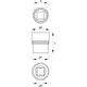 Yato Nasadka Spline 1/2" 15mm (YT-1467) 3022000 5906083914676