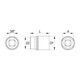 Yato Nasadka 6-kątna 3/8" 6mm (YT-3801) 3022361 5906083938016