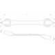 Yato Klucz płaski półotwarty 15x17mm YT-0138 3033491 5906083901386