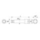 Yato Przedłużka udarowa 1/2" 250mm (YT-1062) 3033565 5906083910623