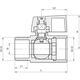 KFA Zawór kulowy nakrętno-wkrętny 1/2" (703-210-15) 3036464 5907571700306