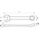Yato Klucz płasko-oczkowy 19mm (YT-4912) 3036645 5906083949128