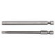 Yato Końcówki wkrętakowe Hex tamperproof 4x100mm 6x100mm 1/4 2szt. (YT-0495) 3039610 5906083904950