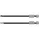 Yato Końcówki wkrętakowe Tri-Wings TW0x100mm TW1x100mm 1/4 2szt. (YT-0493) 3045943 5906083904936