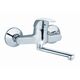 Bateria umywalkowa Ferro Vasto ścienna chrom (BVA3) 3051495 5901095645518