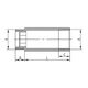 Ferro Przedłużka mosiężna 1/2" 60mm P60Z 3057645 5902194916813