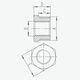 Ferro Redukcja mosiężna 1/2x3/8" R02Z 3057647 5902194917100