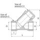 Valvex Filtr osadnikowy 1/2" 4990000 3061141 5907451910337
