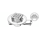 Viega Odpływ punktowy z rusztem Advantix 10cm (703226) 3074222 4015211557119