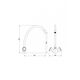 Bateria kuchenna Hydroland Standard stojąca chrom (B105) 3076730 5900238565140