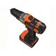 Wiertarko-wkrętarka Black&Decker Multievo MT218K 18 V 1 x akumulator 1.5 Ah 3094734 5035048494967