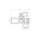Ferro Zawór kątowy z ﬁltrem 1/2"x1/2"  (Z1212KF) 3096749 5901095659331