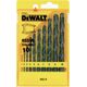 Wiertło Dewalt do metalu HSS walcowe 2 7 4 5 1 3 6 10 8 9mm zestaw (DT5911-QZ) 3098435 5011402383191