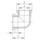 Ferro Kolanko nakrętno-nakrętne 5/4" mosiężne - K06Z 3099007 5901095630545