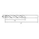 Wiertło Graphite do metalu tytanowe walcowe 8,5mm  (57H148) 3102355 5902062571489