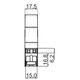 Zamel Przekaźnik czasowy 16A 1NO/NC 230V AC PCM-01 3113886 5903669021971