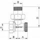 Arco Zawór powrotny TEIDE+ 1/2\\" kątowy - 507305 3127135 8428519062173