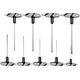 Yato Zestaw kluczy trzpieniowych torx typ T T10-T50 9szt. (YT-05615) 3125642 5906083056154