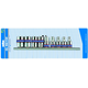King Tony Zestaw nasadek 6-kątnych 1/4" 4-13mm 9szt. (2509MR) 3135567 4710591921504
