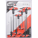Yato Zestaw kluczy imbusowych hex typ T 2,5-10mm 8szt. (YT-05583) 3157854 5906083055836