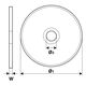 Verto Tarcza tnąca do metalu 115x1.5x22.2mm (61H530) 3161992 5902062615305