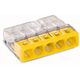 Wago Złączka Compact 5-przewodowa transparentna / żółta (2273-205) 3146321 5902887087998