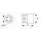 Jonnesway Nasadka udarowa 6-kątna 3/4" 19mm (S03A6119) 3173037 4719152190915