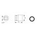 Jonnesway Nasadka 6-kątna 1/2" 13mm długa (S04HD4113) 3173392 4719152181135