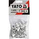 Yato Nitonakrętki aluminiowe M6 20szt. (YT-36454) 3178754 5906083364549