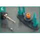 Wolfcraft Prowadnica do wierteł diamentowych 5-10mm (5911000) 3183054 4006885591103