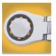 SATA Klucz płasko-oczkowy z grzechotką i przegubem 17mm (46408) 3184539 7891645090425