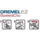 Dremel Tarcze ścierne EZ SpeedClic do wykańczania powierzchni 320 2szt. (2615S512JA) 3185388 8710364037117