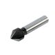Wolfcraft Fazownik HSS 12mm z trzpieniem 8mm (2505000) 3183847 4006885250505