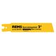 Rems Brzeszczot specjalny 140mm do rur stalowych ząb 2,5mm (561001) 3186450 4039976052986