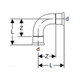 Geberit Kolano 90° C-STAHL 18mm (20103) 3190317 4024723201038