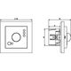 Ospel Elektroniczny czujnik ruchu Sonata biały (ŁP-16R/m/00) 3314435 5907577444525