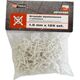AWTools Krzyżyki dystansowe z uchwytem 4,0mm 50szt. (AW30360) 3323973 5902198745969