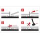 AWTools System do poziomowania płytek 7-14mm klipsy 100szt. (AW30364) 3323989 5902198746003