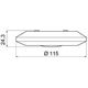 GTV Czujnik ruchu CR-3 MINI 2000W 220-240V AC 50/60Hz 360° (CR-CR3M00-00) 3328441 5901867146083
