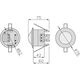 GTV Czujnik ruchu CR-5 1200W 220 - 240V 360⁰ (CR-CR5000-00) 3328444 5902801065026