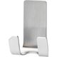 Tesa Haczyk samoprzylepny Powerstrips Waterproof podwójny metalowy chrom 1szt. (H5971004) 3406738 4042448175274