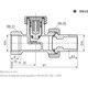 Perfexim Zawór grzejnikowy odcinający prosty 3/8" PN10 (20-031-0001-300) 3411429 5902626297138