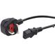 Kabel zasilający Maclean Kabel zasilający 3 pin 1,5M wtyk GB MCTV-806 (42160) 3414255 5902211102380